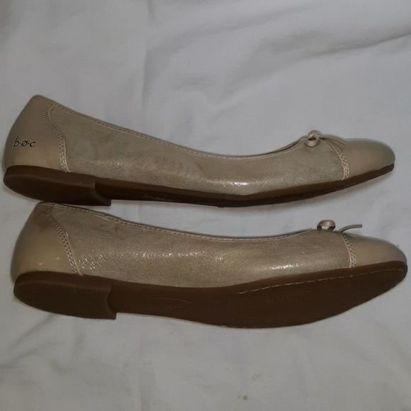 BOC‎ Born Concept Patent Leather Metallic Flats 8.5 - Picture 1 of 6